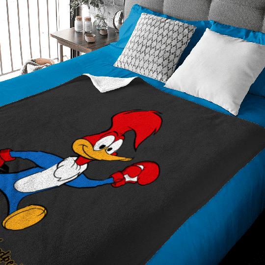 Woody Woodpecker boxing  SALE!! Mickey Retro Disney Shirt, Mickey Checkered Shirt, Vintage Disney, Retro Mickey, Mickey Gift S-5XL Baby Blankets