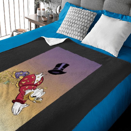 Scrooge McDuck  SALE!! Mickey Retro Disney Shirt, Mickey Checkered Shirt, Vintage Disney, Retro Mickey, Mickey Gift S-5XL Baby Blankets