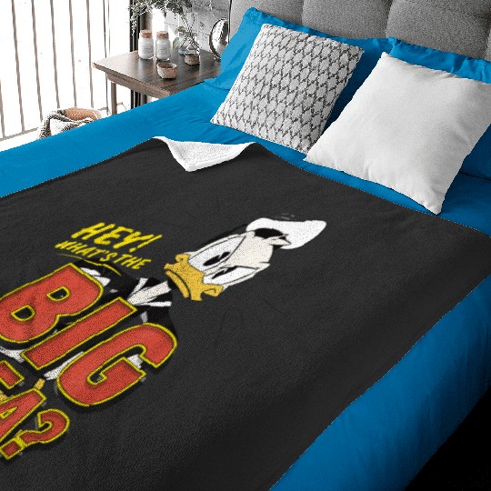 DuckTales Donald Duck Hey Whats The Big Idea  SALE!! Mickey Retro Disney Shirt, Mickey Checkered Shirt, Vintage Disney, Retro Mickey, Mickey Gift S-5XL Baby Blankets