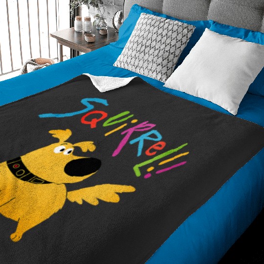 Disney Pixar UP Dug Squirrel Pose Baby Blankets