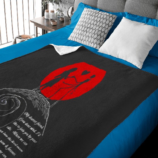 Jack Skellington Greeting Card: The nightmare dog zero , Nightmare Zero Dog Shirt ,  Zero Nightmare Before Christmas Disney Halloween Baby Blankets