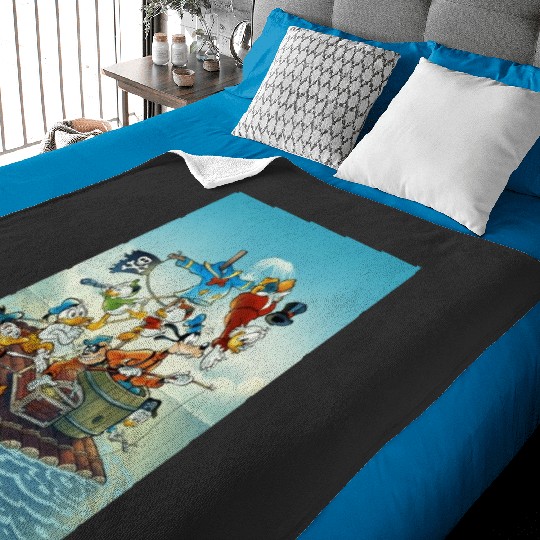 Scrooge McDuck  9SALE!! Mickey Retro Disney Shirt, Mickey Checkered Shirt, Vintage Disney, Retro Mickey, Mickey Gift S-5XL Baby Blankets