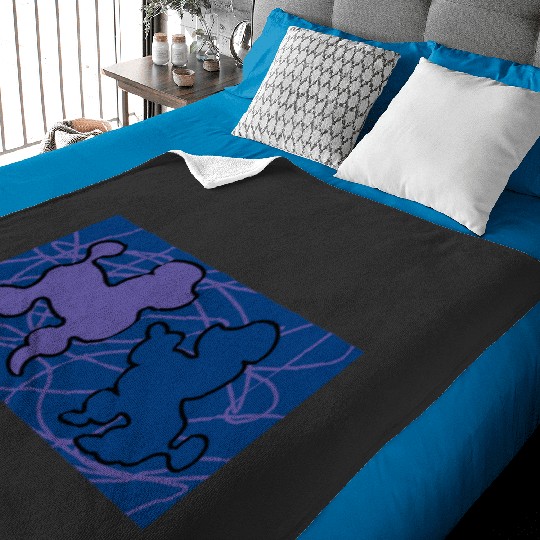 Twilight Poodles  SALE!! Mickey Retro Disney Shirt, Mickey Checkered Shirt, Vintage Disney, Retro Mickey, Mickey Gift S-5XL Baby Blankets