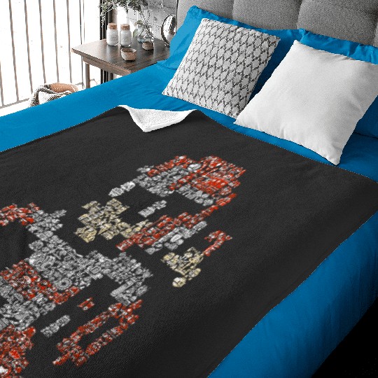 Proto Sprite Man  SALE!! Mickey Retro Disney Shirt, Mickey Checkered Shirt, Vintage Disney, Retro Mickey, Mickey Gift S-5XL Baby Blankets