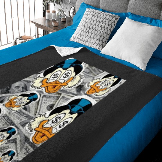 Scrooge McDuck  17SALE!! Mickey Retro Disney Shirt, Mickey Checkered Shirt, Vintage Disney, Retro Mickey, Mickey Gift S-5XL Baby Blankets