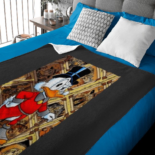 Scrooge McDuck  27SALE!! Mickey Retro Disney Shirt, Mickey Checkered Shirt, Vintage Disney, Retro Mickey, Mickey Gift S-5XL Baby Blankets