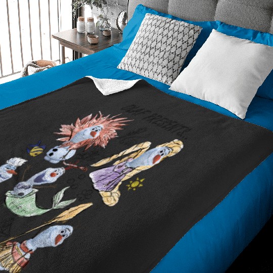 Disney Olaf Presents Classic Costume Sketches Baby Blankets