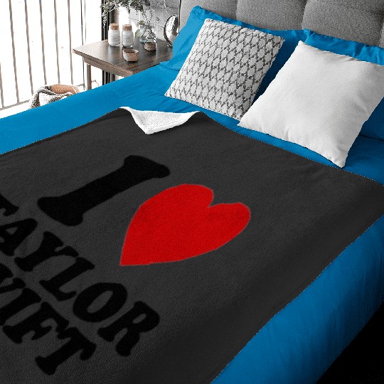 Discover i love Taylor Baby Blankets