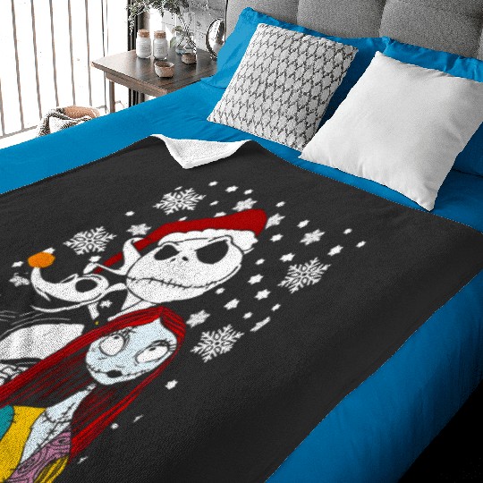 Jack Skellington Zero And Sally The Nightmare Before Christmas Unisex  : The nightmare dog zero , Nightmare Zero Dog Shirt ,  Zero Nightmare Before Christmas Disney Halloween Baby Blankets