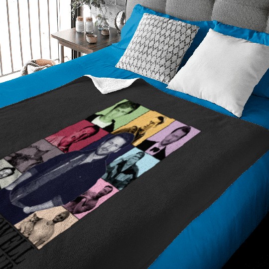 Discover Vintage Glen Powell The Eras Tour Baby Blankets