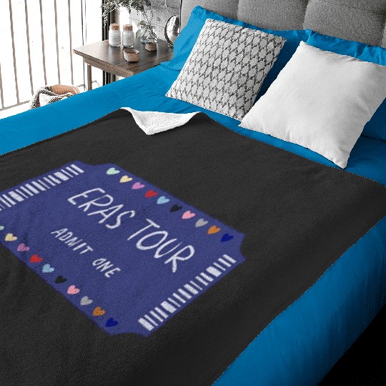 Eras tour blue Baby Blankets
