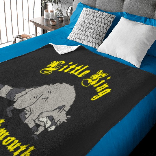 B0b_s.Burgers Little King Trashmouth Premium  1: Bobs Burgers Family Shirt, Bobs Burgers Vintage Baby Blankets