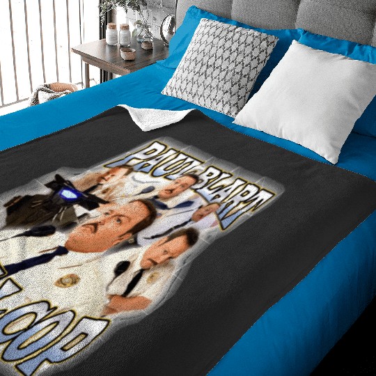 90S Vintage Paul Blart Mall Cop  : Bobs Burgers Family Shirt, Bobs Burgers Vintage Baby Blankets