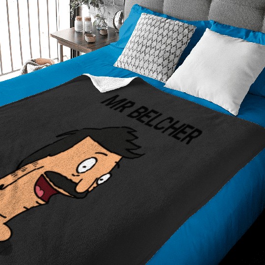Mr Belcher  : Bobs Burgers Family Shirt, Bobs Burgers Vintage Baby Blankets