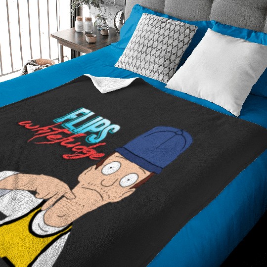flips whitefudge  : Bobs Burgers Family Shirt, Bobs Burgers Vintage Baby Blankets