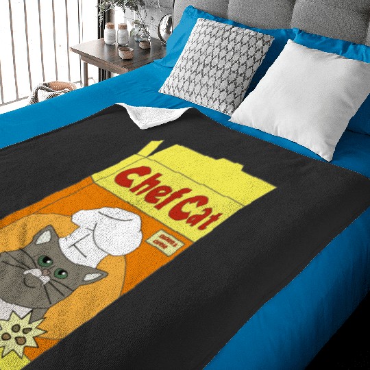 Chef Cat  : Bobs Burgers Family Shirt, Bobs Burgers Vintage Baby Blankets