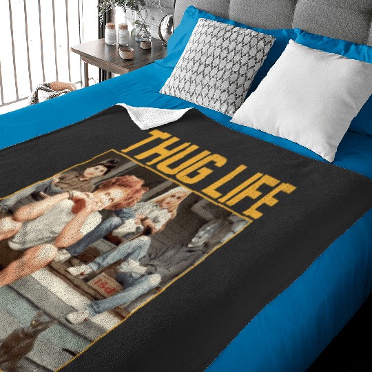 thug life bad witches - sanderson sisters: Bobs Burgers Family Shirt, Bobs Burgers Vintage Baby Blankets