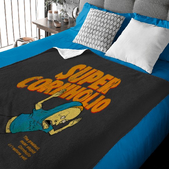Cornholio 13  : Bobs Burgers Family Shirt, Bobs Burgers Vintage Baby Blankets