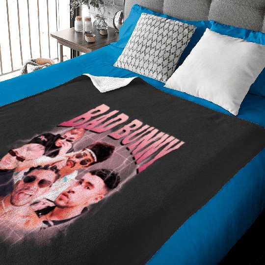 Vintage Bad Bunny  : Bobs Burgers Family Shirt, Bobs Burgers Vintage Baby Blankets