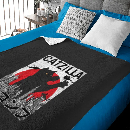 catzilla  1: Bobs Burgers Family Shirt, Bobs Burgers Vintage Baby Blankets