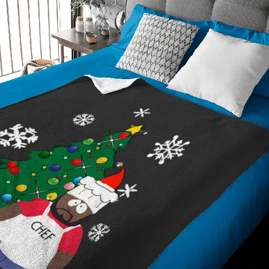 Chef Around The Christmas Tree South Park  : Bobs Burgers Family Shirt, Bobs Burgers Vintage Baby Blankets