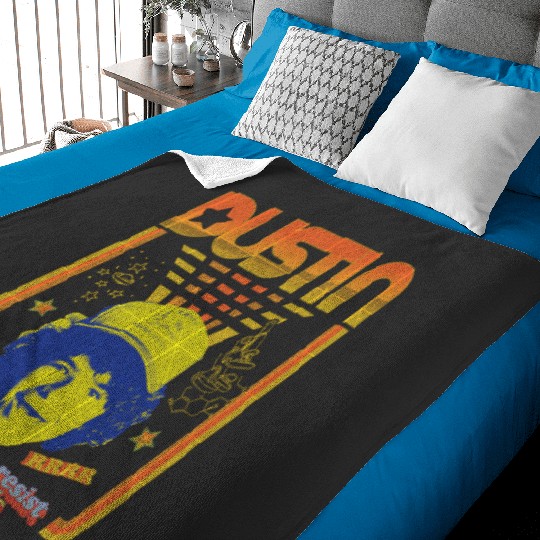 Stranger Things Dustin Floating Head Resist The Pearls Star  : Bobs Burgers Family Shirt, Bobs Burgers Vintage Baby Blankets