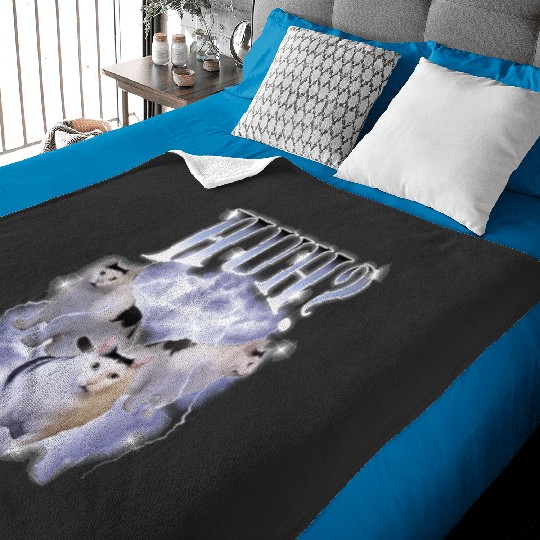 Huh Cat Chonky Ben Meme Bootleg Rap 90s Vintage Graphic  : Bobs Burgers Family Shirt, Bobs Burgers Vintage Baby Blankets