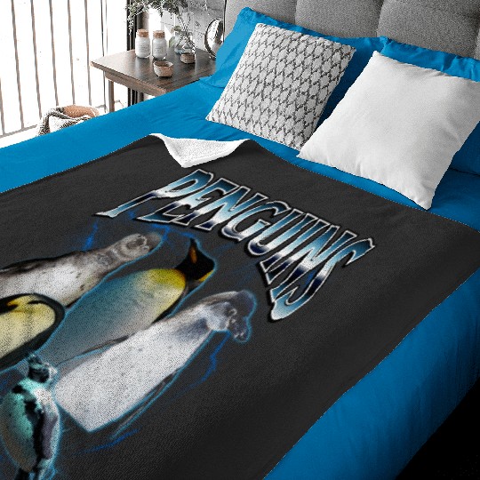 Penguin Bootleg Vintage  : Bobs Burgers Family Shirt, Bobs Burgers Vintage Baby Blankets