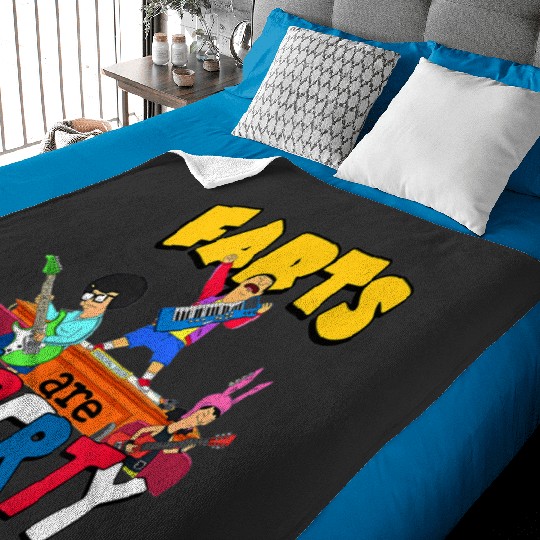 Bobbs Burgerszz Farts Are Liberty  1: Bobs Burgers Family Shirt, Bobs Burgers Vintage Baby Blankets