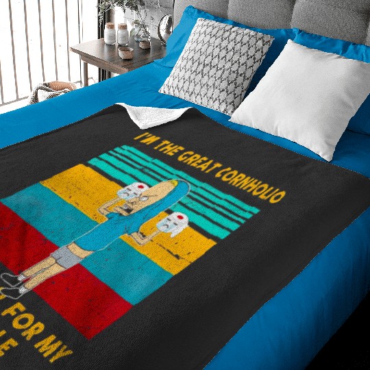 Im The Great Cornholio I Need Tp For My Bunchole  : Bobs Burgers Family Shirt, Bobs Burgers Vintage Baby Blankets