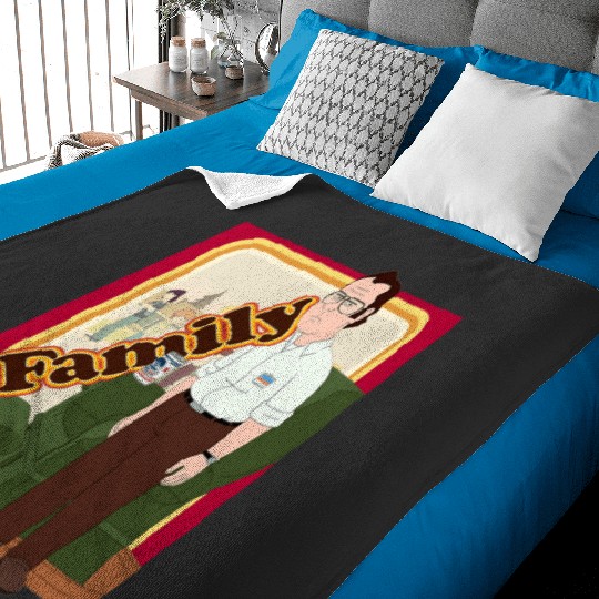 F is for Family For Fans  : Bobs Burgers Family Shirt, Bobs Burgers Vintage Baby Blankets