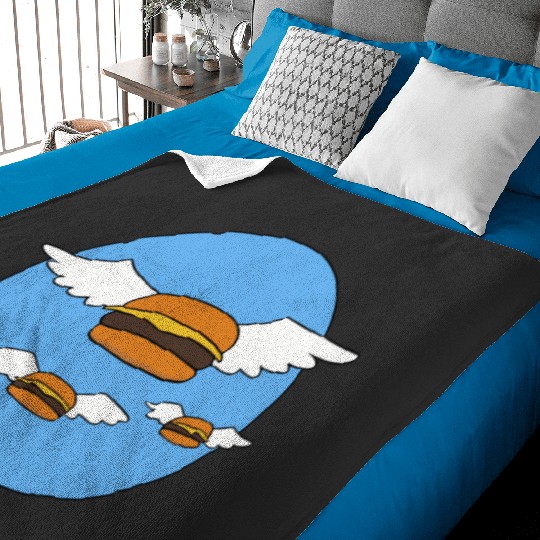 Flying burgers  1: Bobs Burgers Family Shirt, Bobs Burgers Vintage Baby Blankets