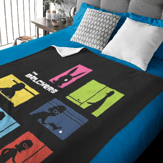 Music Kids Thin Lizzythin Lizzy Bad Reputation Movie  : Bobs Burgers Family Shirt, Bobs Burgers Vintage Baby Blankets