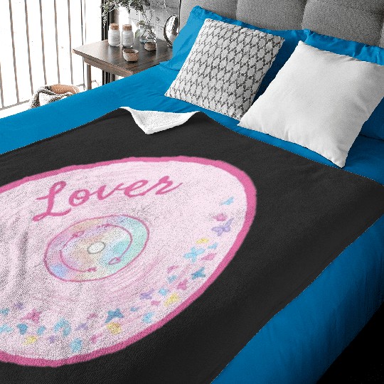 Discover Lover Vinyl Record - Taylor Baby Blankets