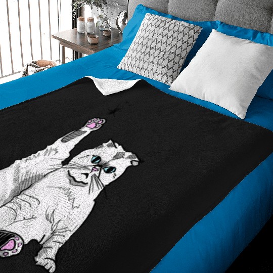 Discover Taylor olivia cat family Baby Blankets