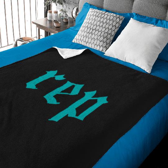 Discover Rep Teal Reputation Taylor Baby Blankets