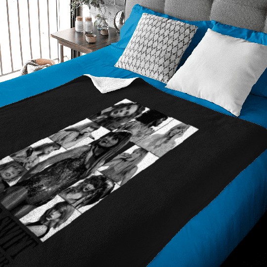 Discover Monochrome Singer - Taylor Baby Blankets