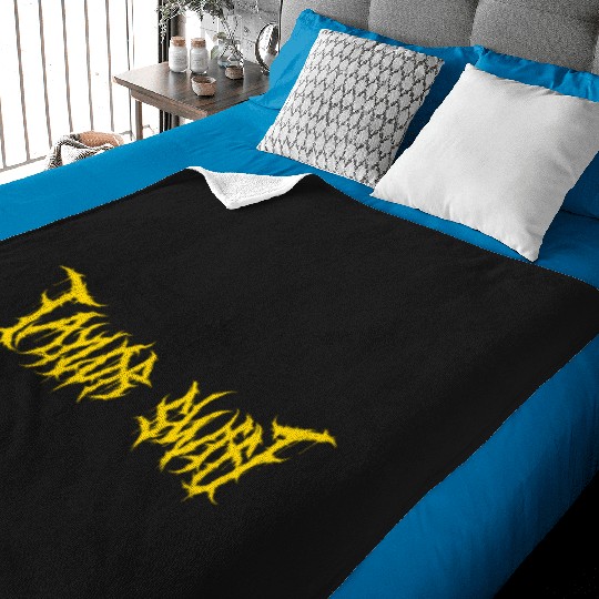 Discover Taylor Death Metal Logo Baby Blankets