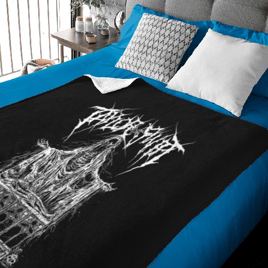 Discover Taylor-Swift-Skull-Metal Shirt Baby Blankets