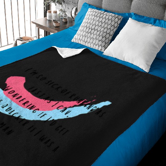 Discover The-Man-Taylor-Swift-Lover-Album-Lyrics Tee Baby Blankets