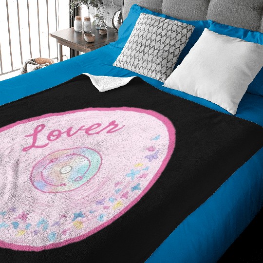 Discover Lover Vinyl Record - Taylor Baby Blankets