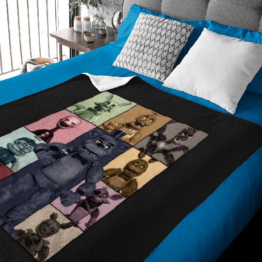 Five Nights At Freddys Eras Tour Baby Blankets
