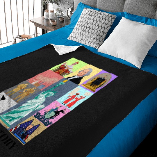 US History Eras Tour Baby Blankets
