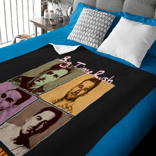 76 Big Time Rush Eras Tour Baby Blankets