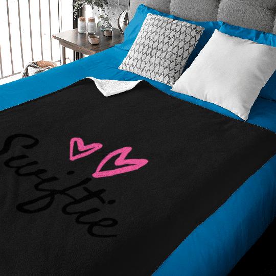 Discover Pink Heart taylor version - Taylor Baby Blankets