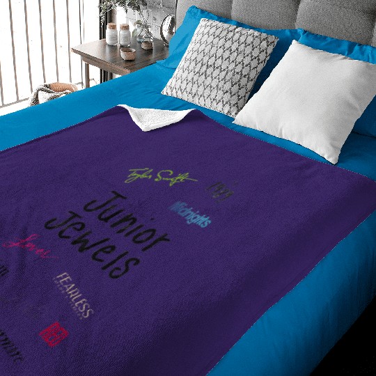 Discover Junior Jewels Taylor Inspired Baby Blankets