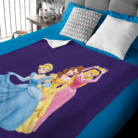 Discover Disney Princess 4 Baby Blankets