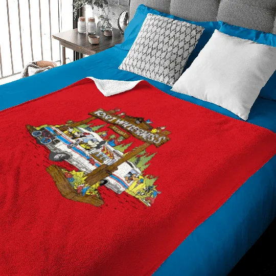 Fort Wilderness  Baby Blankets, Mickey and Friends Fort Wilderness Baby Blankets, Mickey Friends Baby Blankets, Disneyland  Color Baby Blankets