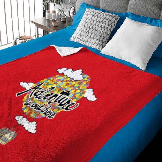 Adventure Is Out There Up Disney Baby Blankets, Disney UP Baby Blankets