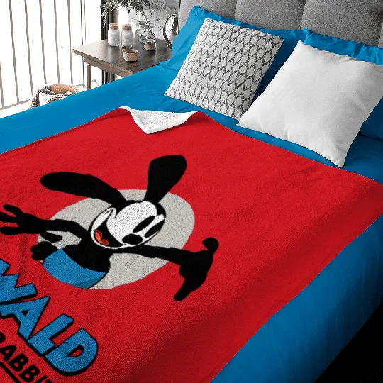 Disneyy Oswald the Lucky Rabbit Baby Blankets